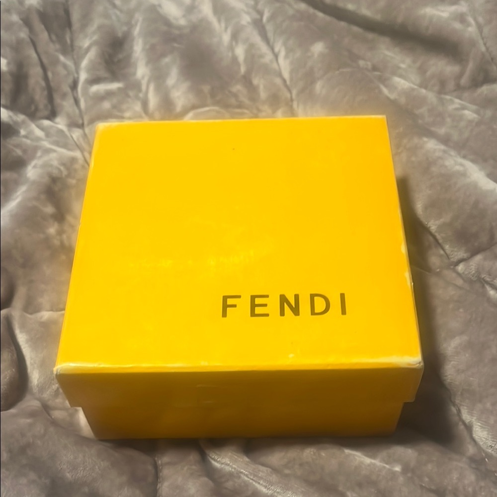Fendi Vibrant Yellow Gift Box